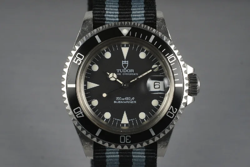 Men’s watches with adjustable straps for comfort and flexibility with various wrist sizes-1992 Tudor Submariner 79090