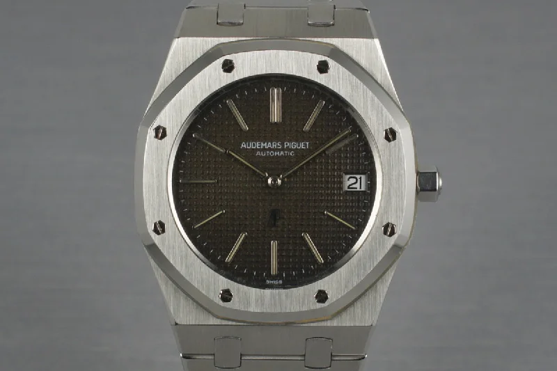 Men’s watches with high-tech materials like ceramic and titanium for durability and strength-1970’s Audemars Piguet 5402 with Tropical Dial