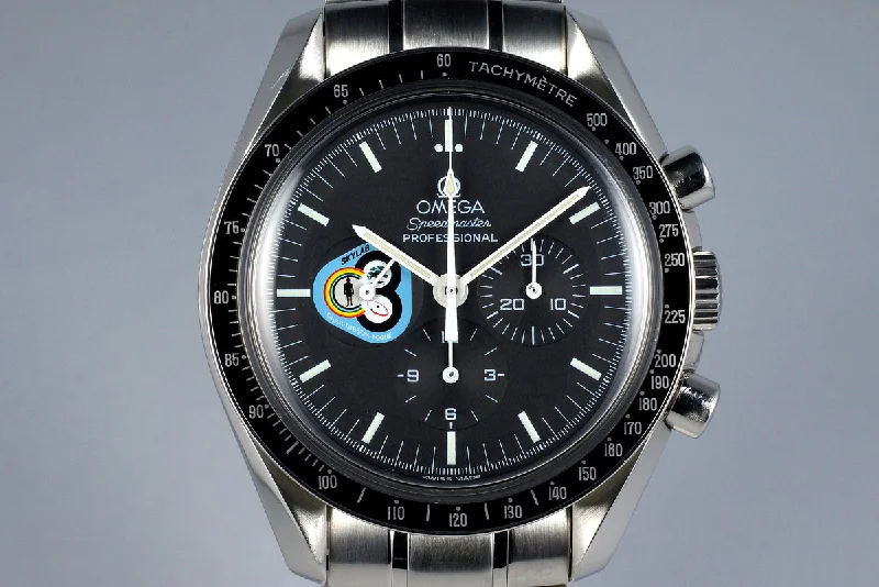 Best men’s watches with custom engravings for unique gifts or personalized messages-1997 Omega Speedmaster Skylab III 3597.23 Missions Series