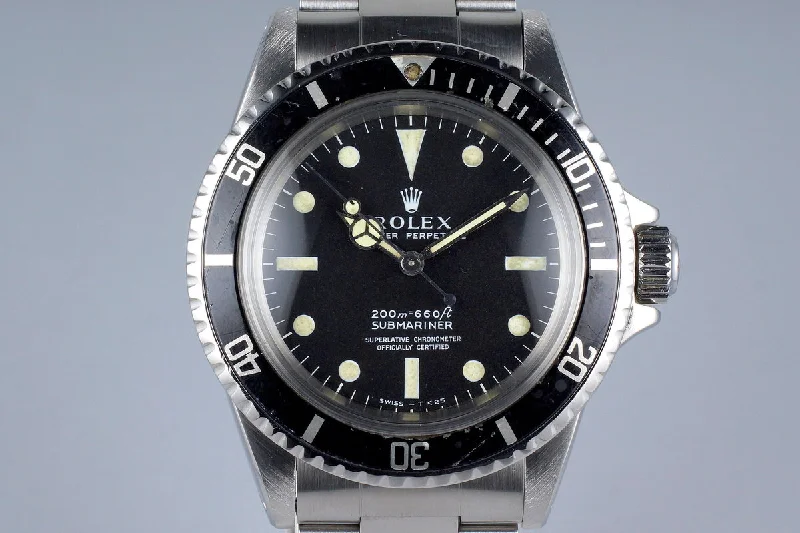 Best men’s watches for sports enthusiasts with GPS and fitness tracking features-1967 Rolex Submariner 5512 4 Line Dial