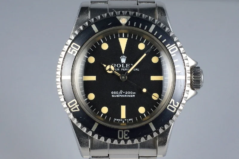 Best men’s watches with titanium cases for lightweight, corrosion-resistant, and durable watches-1970 Rolex Submariner 5513