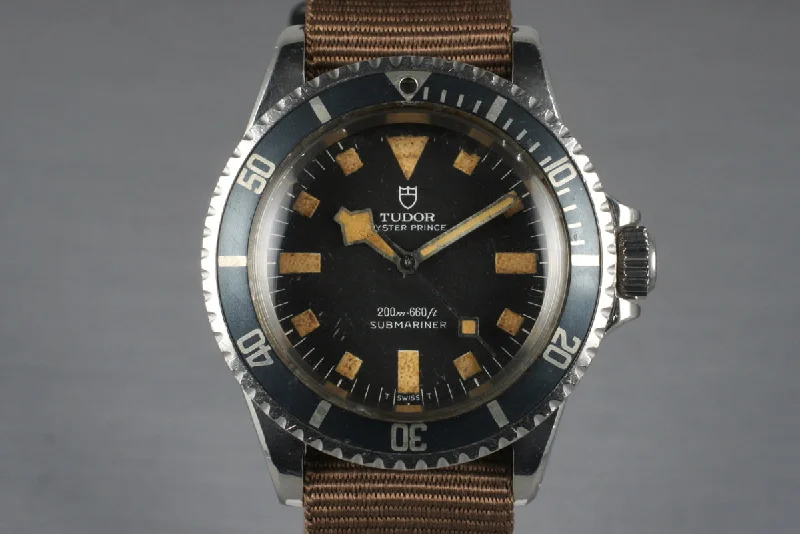 Best men’s watches with solar-powered functions for eco-friendly and energy-efficient operation-1973 Tudor Submariner 7016/0 Snowflake