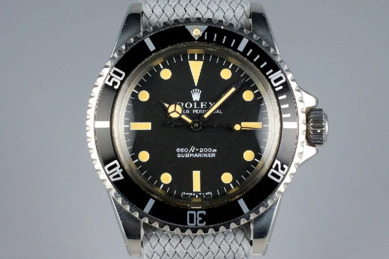 Best men’s watches with elegant designs for formal events and black-tie occasions-1972 Rolex Submariner 5513