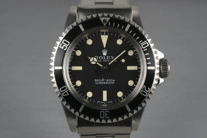 Men’s watches with textured dials for an intricate, sophisticated look and feel-1970 Rolex Submariner 5513