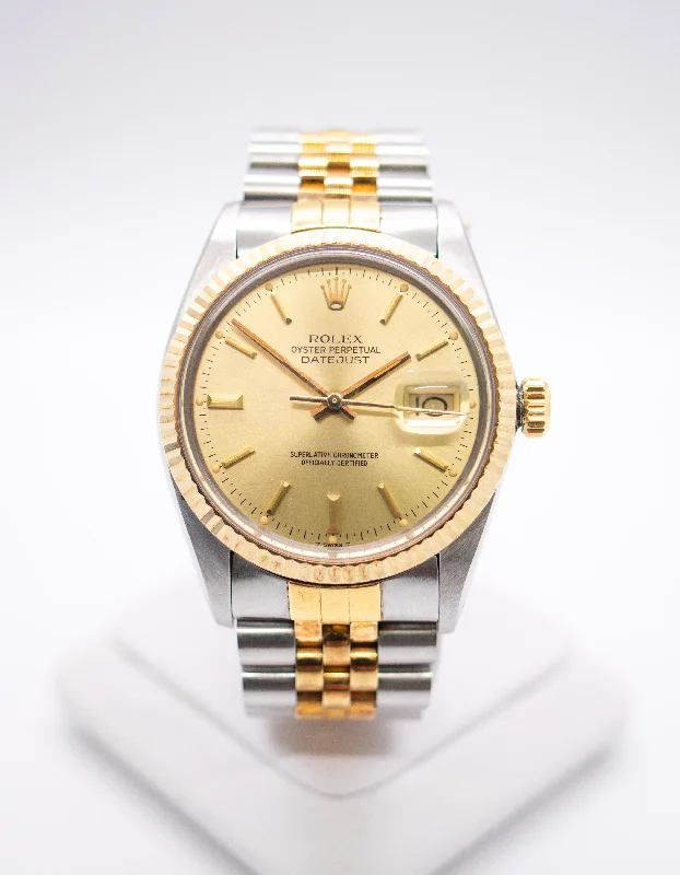 Best men’s watches with ceramic bands for a scratch-resistant, sleek, and modern look-1982 Rolex Oyster Perpetual Datejust