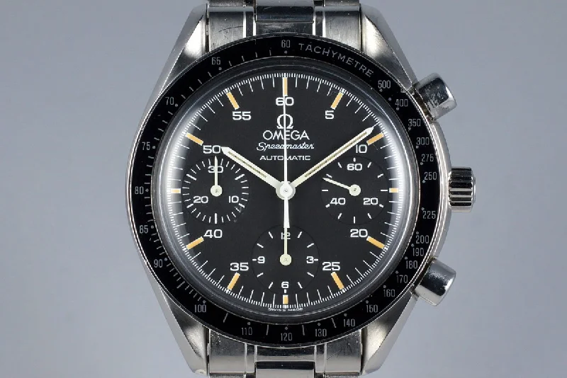 Men’s watches with high-tech materials like ceramic and titanium for durability and strength-Omega Speedmaster Reduced 3510.50