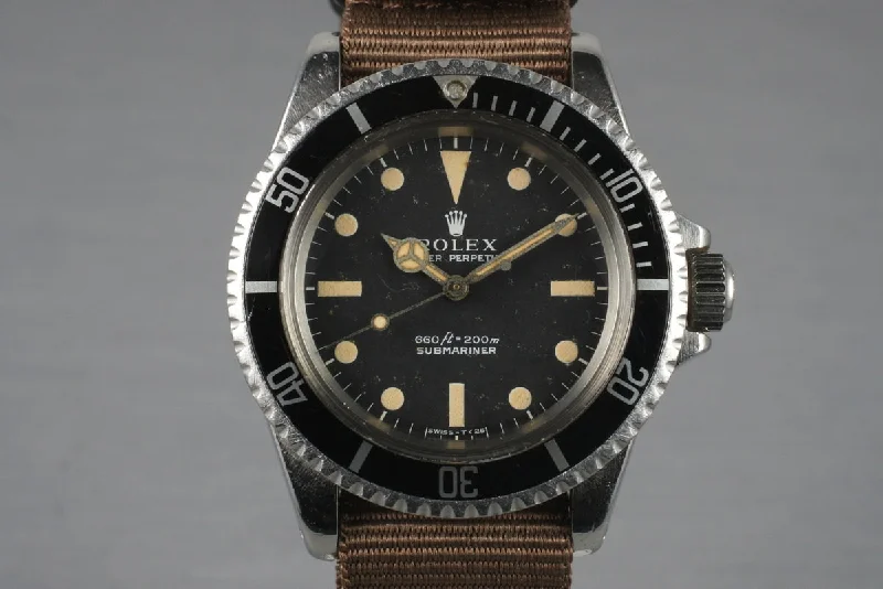 Best men’s watches with chronograph features for precision timing and professional use-1972 Rolex Submariner 5513