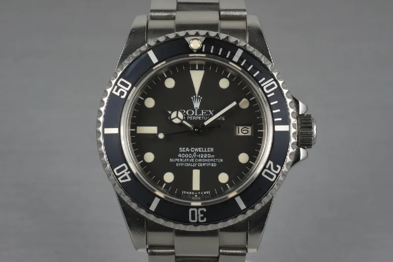 Men’s watches with smart features like fitness tracking and heart rate monitoring-1984 Rolex Sea Dweller 16660