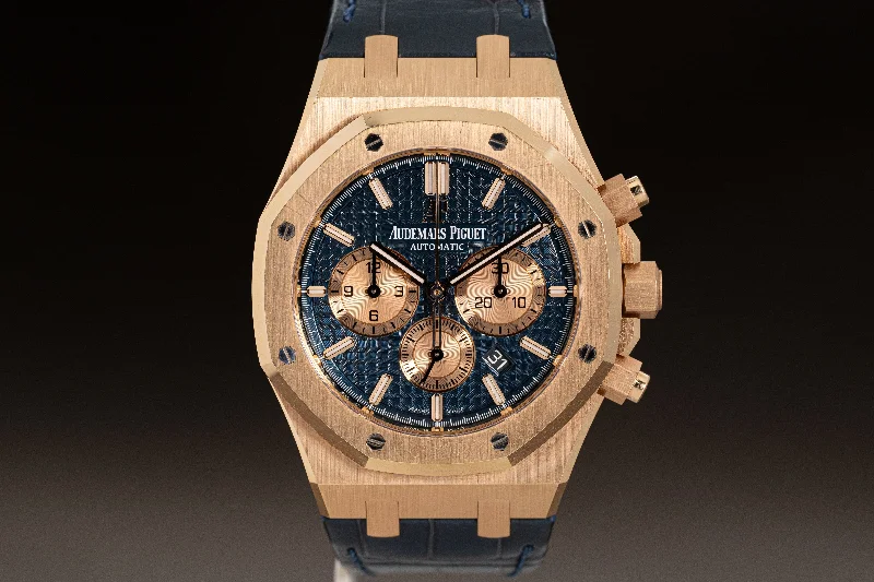 Best men’s watches for outdoor activities with altimeter and compass features-2019 Audemars Piguet 41mm Royal Oak 26331OR.OO.D315CR.01 Box, Card, Booklets & Service Papers