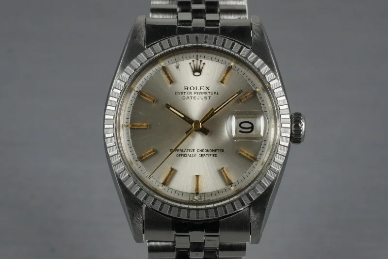 Men’s watches with rotating bezels for timing and dive-related activities-1966 Rolex DateJust 1603