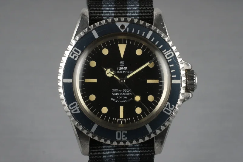 Elegant men’s watches with rose gold finishes for a luxury, on-trend appearance-1967 Tudor Submariner 7928