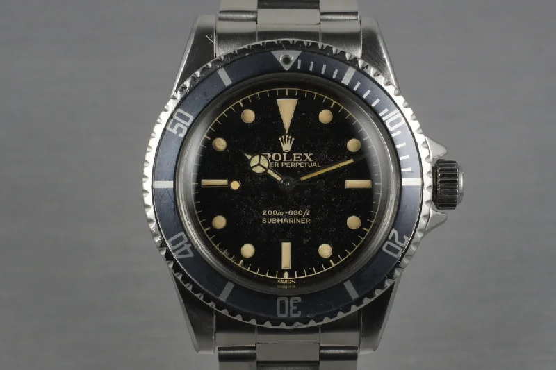 Men’s watches with automatic movements for self-winding and reliable timekeeping-1961 Rolex Submariner 5512 PCG with Gilt Chapter Ring Exclamation Dial