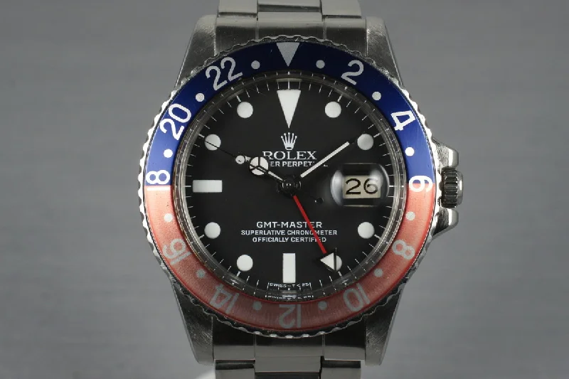 Best men’s watches with Swiss-made movements for precision and high-quality craftsmanship-1978 Rolex GMT 1675