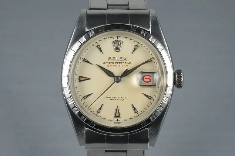 Best men’s watches with automatic winding systems for hassle-free operation and precision-1954 Rolex Datejust 6305 2