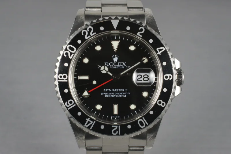 Best men’s watches with sapphire crystal for scratch resistance and clear visibility-1997 Rolex GMT II 16710