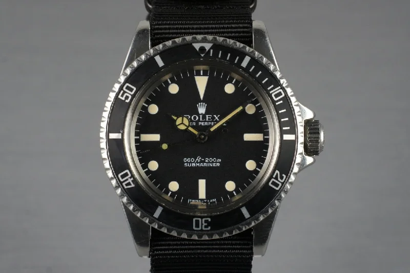 Best men’s watches with sapphire crystal for scratch resistance and long-lasting durability-1972 Rolex Submariner 5513