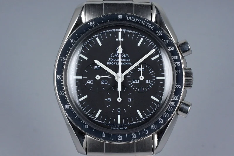 Men’s watches with skeleton dials for a unique and artistic view of the movement-1971 Omega Speedmaster 145.022 Calibre 861 Service Dial