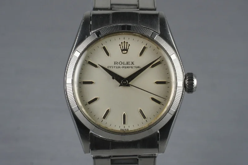 Men’s watches with automatic movements for self-winding and reliable timekeeping-1961 Rolex MidSize Oyster Perpetual 6549