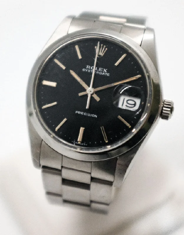 Best men’s watches with automatic winding systems for hassle-free operation and precision-1984 Rolex Oysterdate Manual