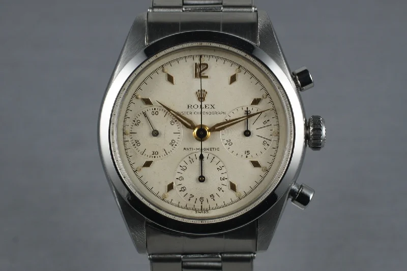 Best men’s watches with bold, oversized cases for a statement-making accessory-1957 Rolex Chronograph 6234