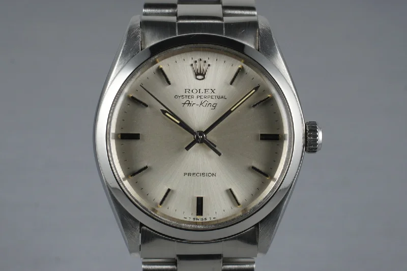 Best men’s watches with solar-powered functions for eco-friendly and energy-efficient operation-1979 Rolex Air-King 5500