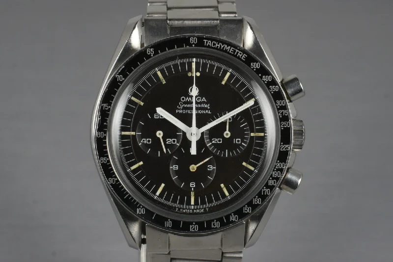 Best men’s watches for active lifestyles with waterproof and shock-resistant features-1969 Omega Speedmaster 145.022 Calibre 861