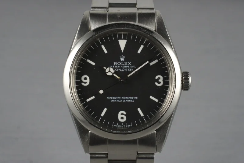 Best men’s watches with solar-powered functions for eco-friendly and energy-efficient operation-1965 Rolex Explorer 1 1016