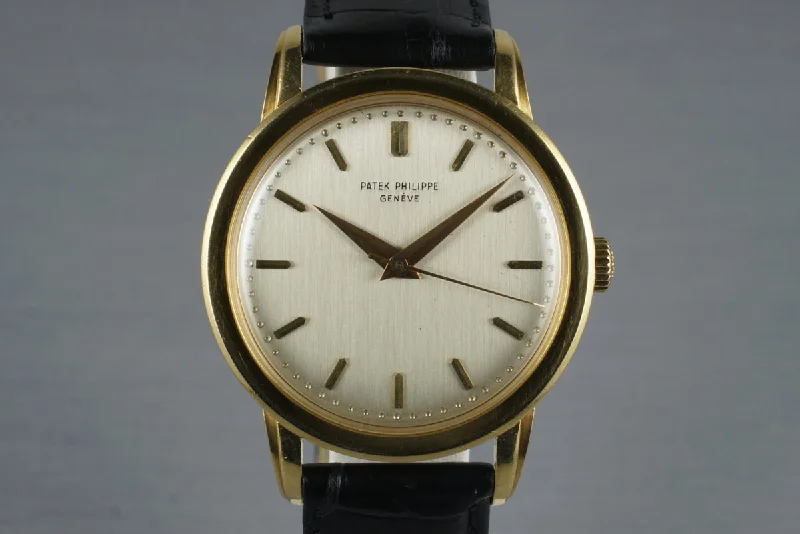 Men’s watches with bold designs and bright colors for a fun and unique style-1959 18K YG Patek Philippe 2481 with Papers