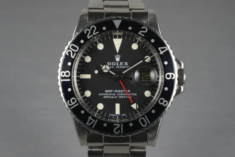 Best men’s watches with oversized dials for a statement piece that stands out-1978 Rolex GMT 1675