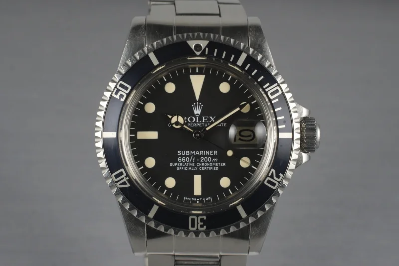 Best men’s watches with easy-to-read digital displays for functionality and clarity-1979 Rolex Submariner 1680