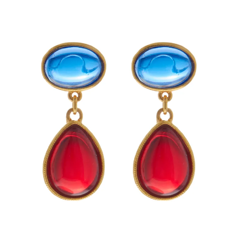 Hoop earrings with tortoiseshell designs for a chic and classic style-Calla Earrings