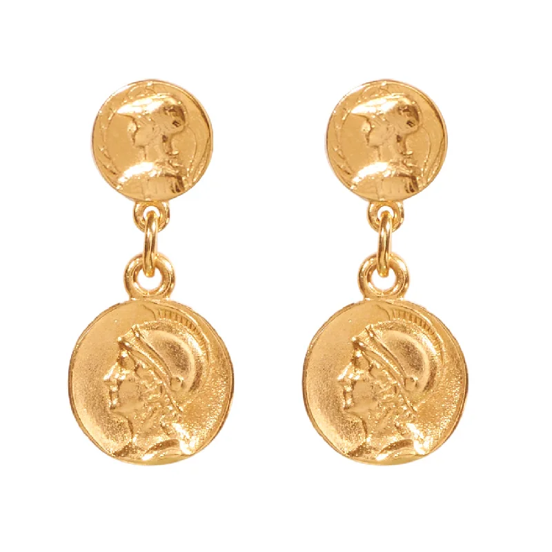 Best hoop earrings with matte finish for a sophisticated, understated design-Chekhov Earrings