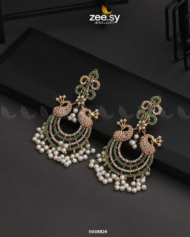 Hoop earrings with removable pendants for a versatile and customizable accessory-EARRINGS-0827