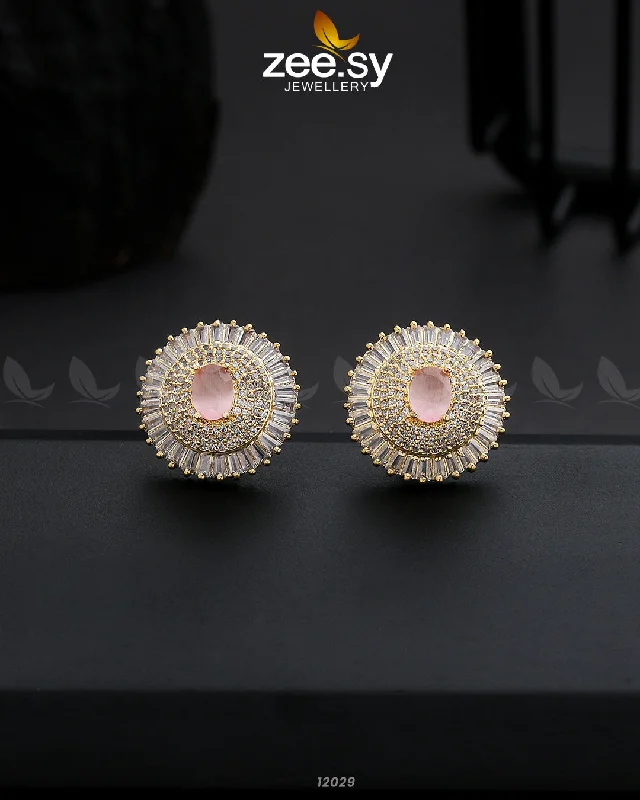 Best hoop earrings with floral designs for a feminine and delicate look-Earrings-0871