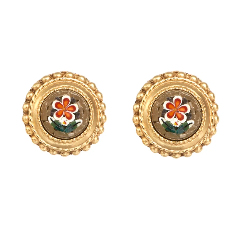 Hoop earrings with tortoiseshell designs for a chic and classic style-Filippa Earrings