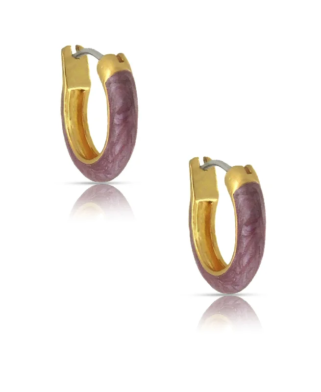 Hoop earrings with rhinestone embellishments for a glamorous and sparkling look-Hoop Earrings