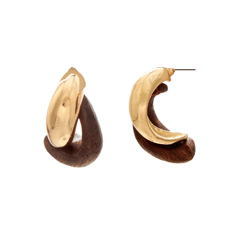 Best hoop earrings with braided leather for a rustic, stylish finish-Rory Earrings