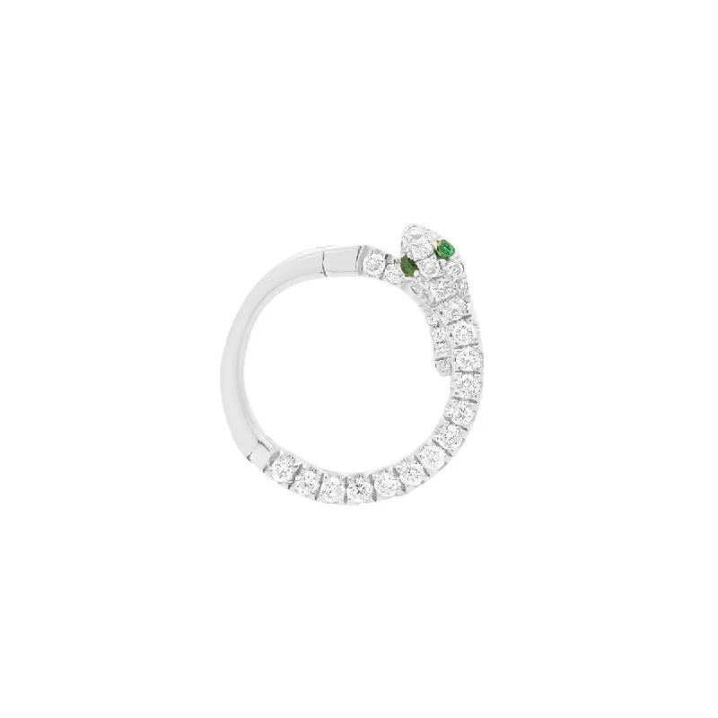 White Gold Emerald