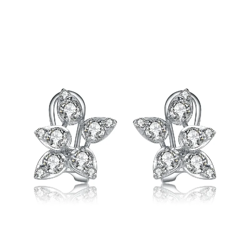 Stud Earrings for Prom Night -Lierre Leaf Stud Earrings