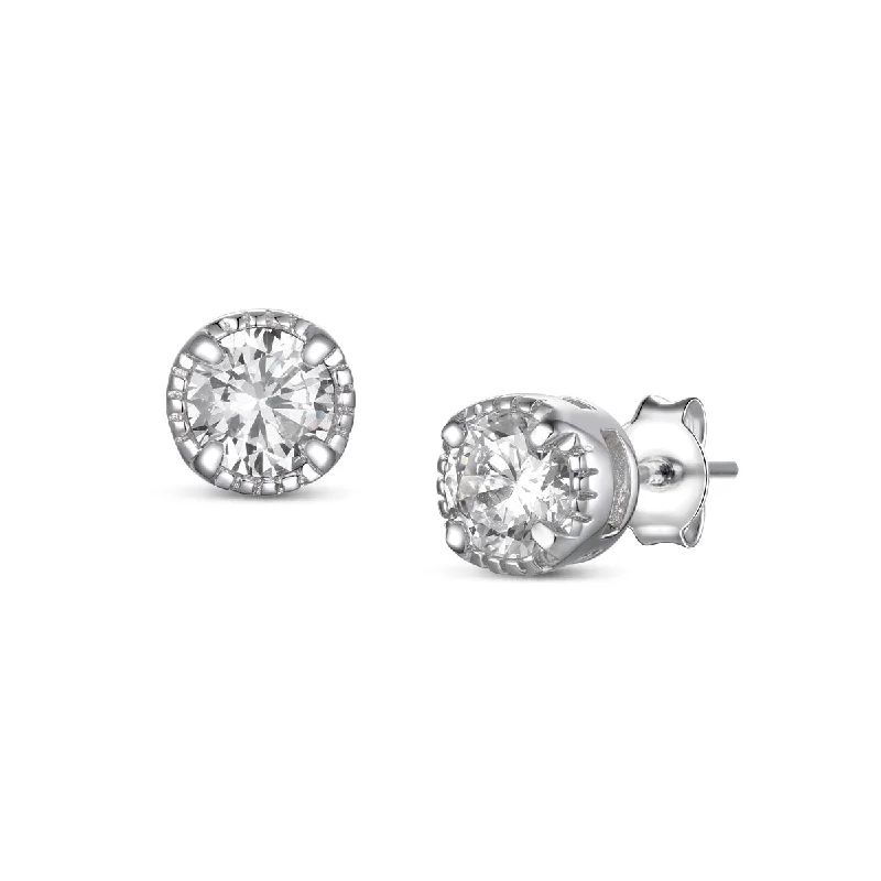 Stud Earrings for Work Attire -Triomphe Stud Earrings