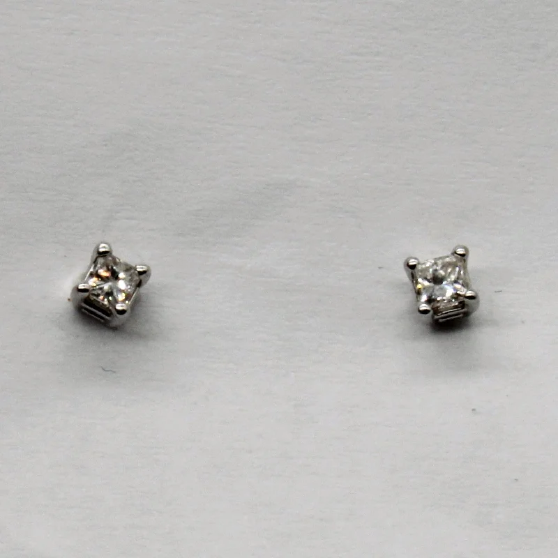 Stud Earrings with Crystals -Diamond Stud Earrings | 0.10ctw |