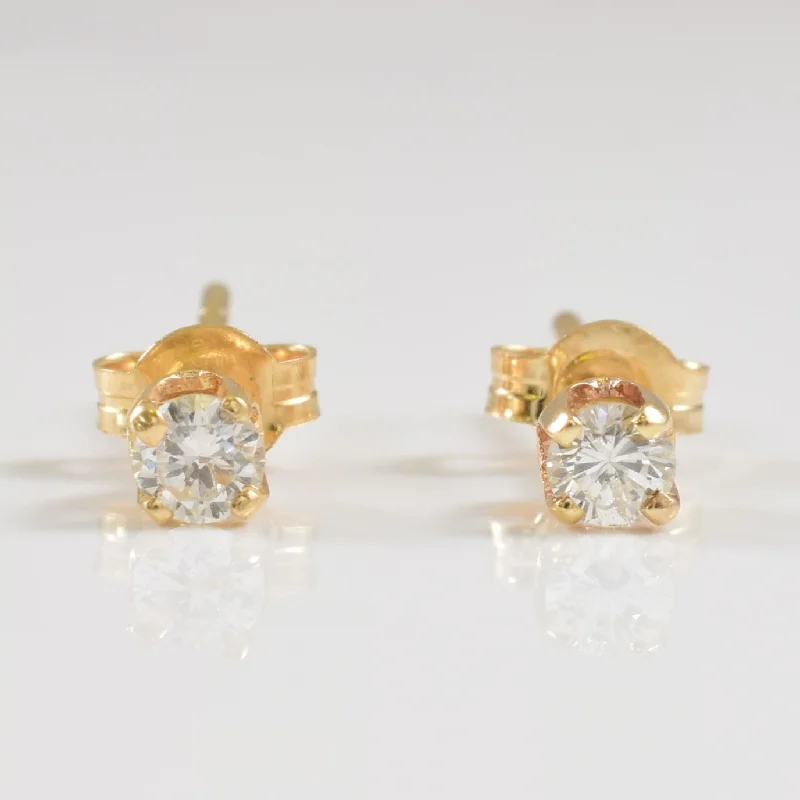 Stud Earrings for Wedding Ceremony -Diamond Stud Earrings | 0.20ctw |