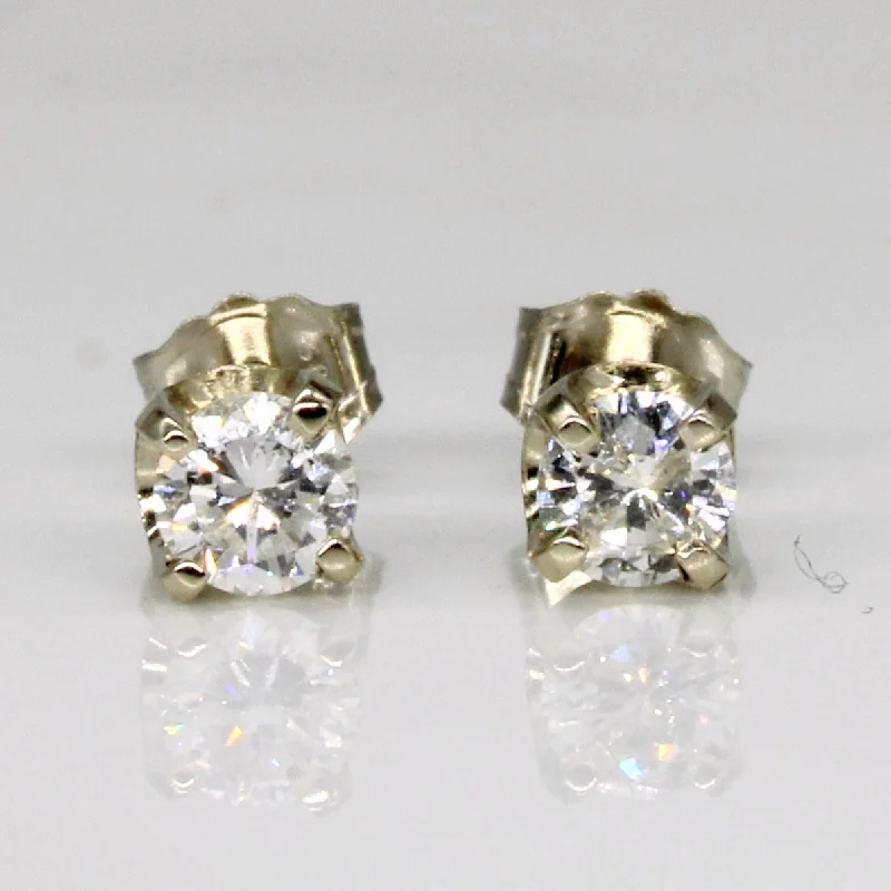 Stud Earrings for Travel Look -Diamond Stud Earrings | 0.28ctw |