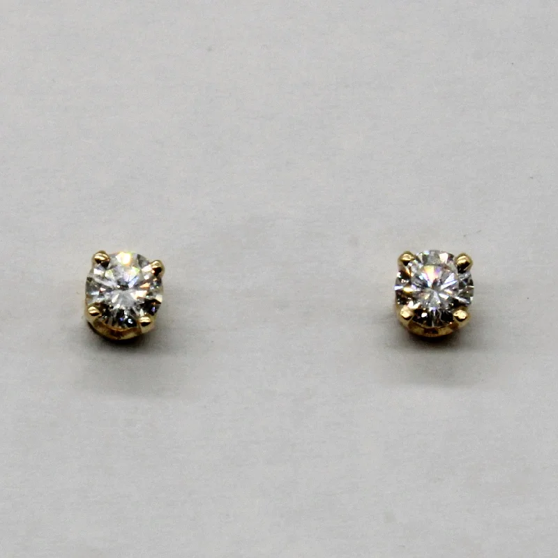 Triple Stud Earrings for Layered -Diamond Stud Earrings | 0.35ctw |