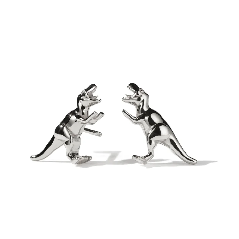 Stud Earrings for Wellness Routine -Meadowlark Dinosaur Stud Earrings - Sterling Silver