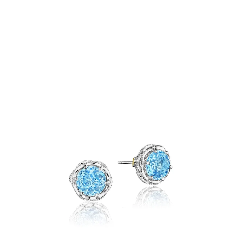 Clip On Stud Earrings for Non Pierced -Tacori Island Rains Stud Earrings