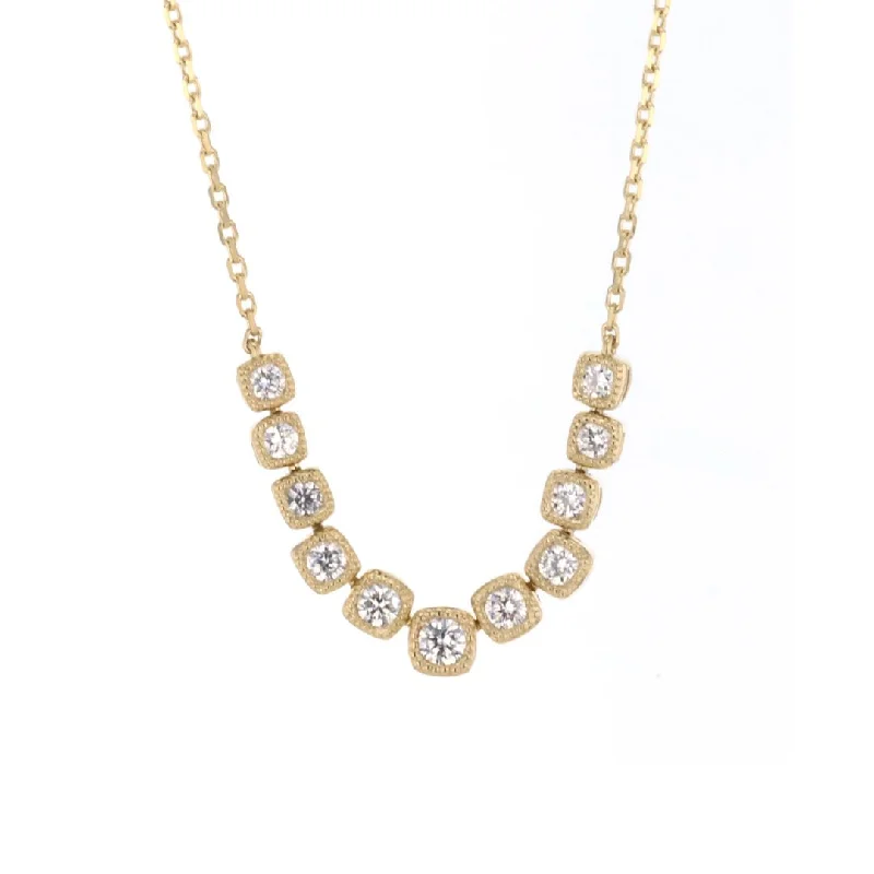 Necklaces and pendants with abstract shapes for a modern, creative appearance-18" 0.58 ctw Diamond Necklace | M10275428