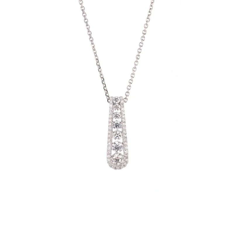 Best necklaces and pendants for everyday wear with minimalist designs-16" 0.60 ctw Diamond Pendant Necklace | M10275429