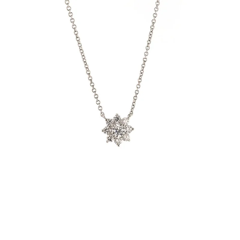 Stylish necklaces and pendants with diamonds for a glamorous and elegant look-18" 0.63 ctw Diamond Stationary Pendant Necklace | M10263091