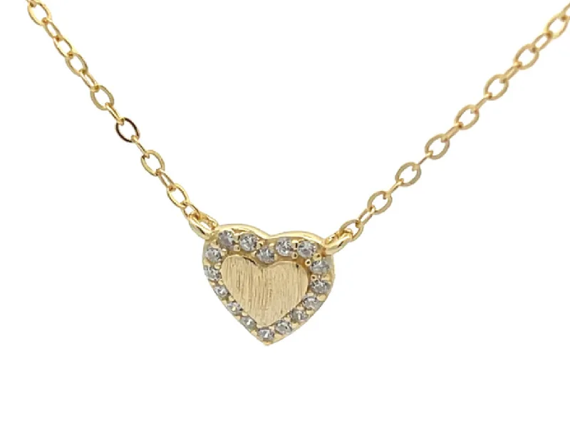 Unique necklaces and pendants with engraved messages for a sentimental gift-Eleanor Heart Necklace